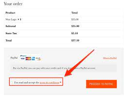 Get the terms and conditons checkbox text, if set. Add Terms And Conditions Woocommerce