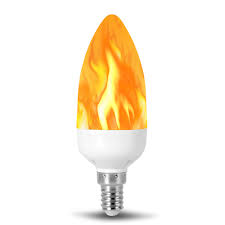 Short of festive holiday lights or decorative faux candles, a flickering light in a standard fixture is not normal. Flame Effect Chandelier Led Fire Candle Light Bulb Flaming Flicker E12 12vmonster Lighting And More