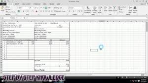 Tax Invoice How To Create Tax Invoice In Excel Step By Step Tax Invoice Template
