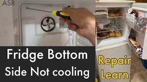 refrigerator low cooling fridge fan