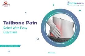 tailbone pain relief with easy exercises