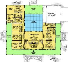 Pool House Plans Courtyard House Plans