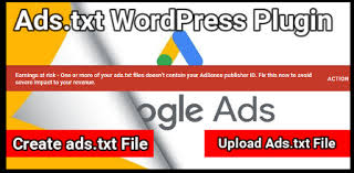 ads txt file in wordpress site