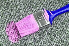 how to get paint out of carpet