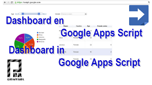 Dashboard In Google Apps Script Pdacontrol