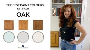 the best paint colours to update oak