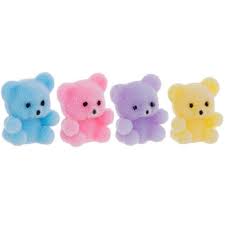 miniature pastel teddy bears hobby