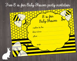 #bumblebee having a bee theme baby shower? Free Bumble Bee Baby Shower Invitation