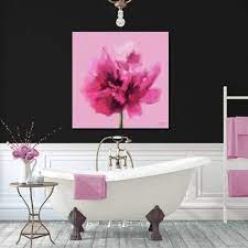 Hot Pink Carnation Wall Art Pink Wall
