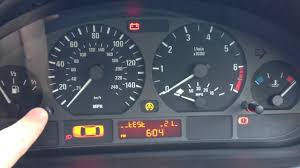 bmw e46 318i dashboard fault you