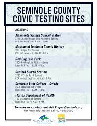 seminole county covid testing sites