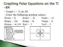 using polar coordinates graphing and