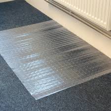vinyl plastic clear carpet floor mat