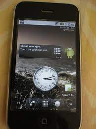 Video Android Running On Iphone gambar png