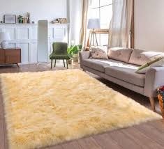 area rug non skid soft furry carpet
