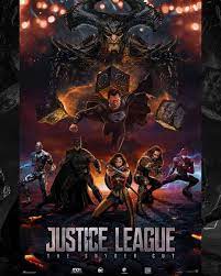 ➤ view the posters in fullscreen. The Justice League Unites In Awesome Snyder Cut Fan Poster