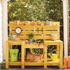 A Diy A Potting Bench Is Perfect For