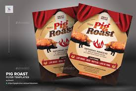 Pig Roast Flyer Templates