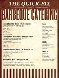 Bbq Catering Flyer Template Stackeo Me