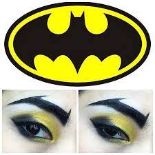 dc comics inspired eye makeup batman