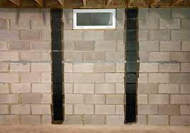 Bowed Block Wall Carbon Fiber Repair