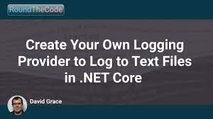 logging provider to log to text files