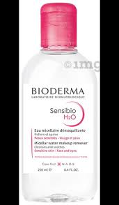 bioderma sensibio h2o make up removing