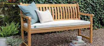 rhs 5ft bench cushion garden