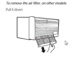 reset a ge window air conditioner