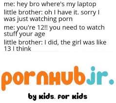 Pornhub Jr. By Kids For Kids : r/BrandNewSentence