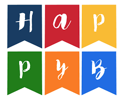 Free Printable Happy Birthday Banner Templates Pdf