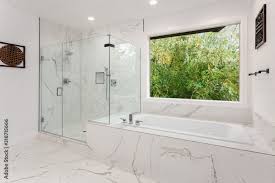 Master Bathroom Interior In New Luxury