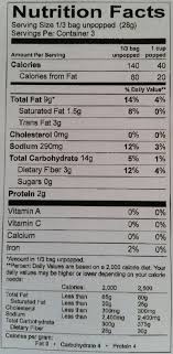 pictures of orville er popcorn nutrition facts