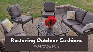 restoring outdoor cushions the frugal