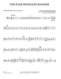 How to play american national anthem on harmonica? The Star Spangled Banner Trombone Baritone B C Bassoon By John Stafford Smith John Stafford Smith Digital Sheet Music For Concert Band Download Print Hx 322661 Sheet Music Plus