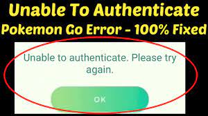 Fix Unable to authenticate Please try again Pokemon Go Error - YouTube