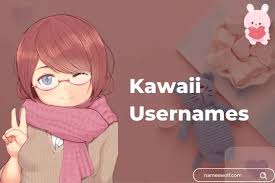 550 kawaii usernames that are unique