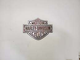 Harley Davidson Metal Art Tribute Bar