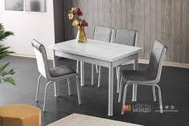 Избери модерни и красиви трапезни столове или маси на ниски цени. Komplekt Trapezna Masa I Stolove Seleste 74510 Na Top Ceni Mebeli Mondo