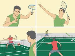 how to play badminton with pictures