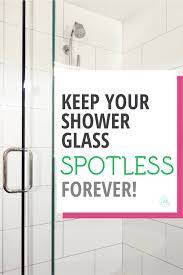 Keeping Glass Shower Doors Clean From