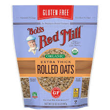 extra thick organic rolled oats 907g