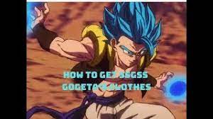 xv2 how to get ssgss gogeta s clothes