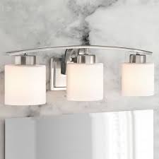 Bathroom Wall Light With White Oval Glass Three Lights 1383 09 Destination Lighting