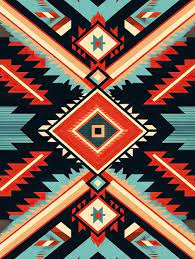 native american inspired pattern