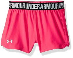 Amazon Com Under Armour Kids Womens Play Up Shorts Little