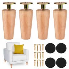 Set Of 4 Wooden Furniture Legs 8 15