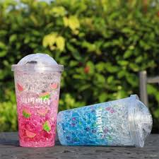 Summer Ice Cold Plastic Tumbler Cup