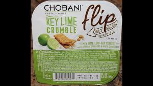 chobani flip key lime crumble food