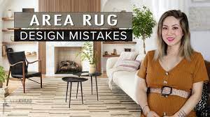 common design mistakes area rugs dos